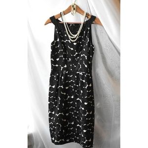 Vivienne Tam Black & White Geometric Silk Dress 4